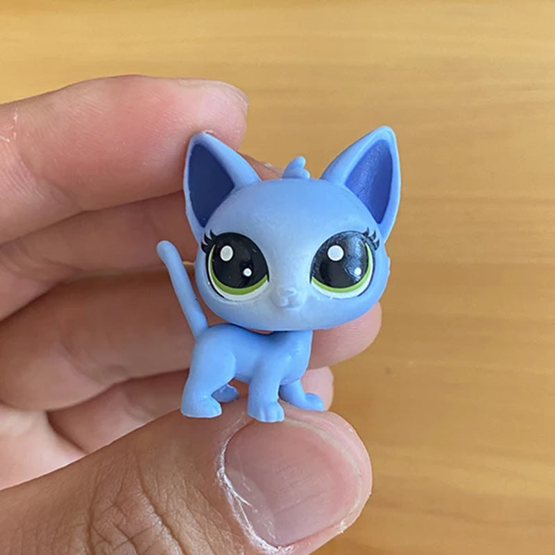 Buy 5 Get 2 Gifts 3 Cm Loose Old Pet Toys Cat Puppy Figure Mini Toy Figures Classic Little Pet Toys