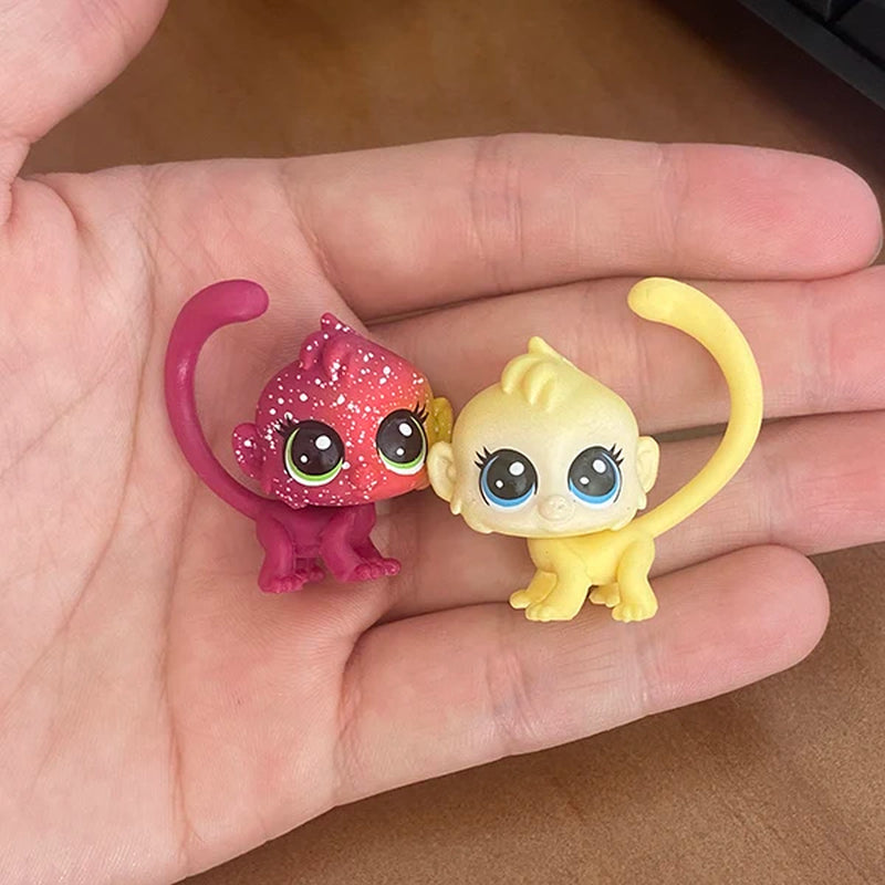 Buy 5 Get 2 Gifts 3 Cm Loose Old Pet Toys Cat Puppy Figure Mini Toy Figures Classic Little Pet Toys
