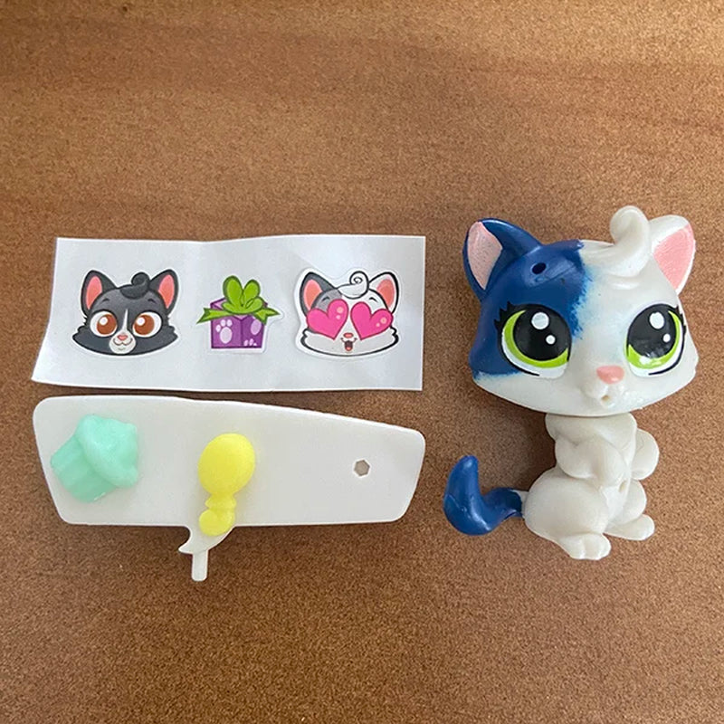 Buy 5 Get 2 Gifts 3 Cm Loose Old Pet Toys Cat Puppy Figure Mini Toy Figures Classic Little Pet Toys