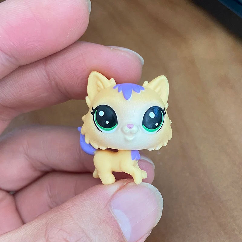 Buy 5 Get 2 Gifts 3 Cm Loose Old Pet Toys Cat Puppy Figure Mini Toy Figures Classic Little Pet Toys