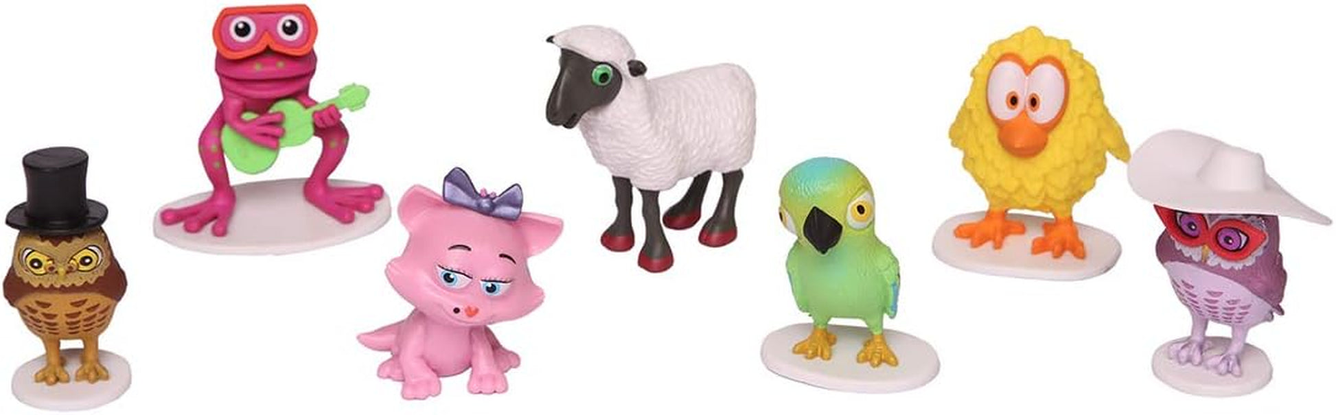 La Granja De Zenon Adventure Action Figures Set in Tin Box, 20 Collectible Action Figures, Toys for Kids