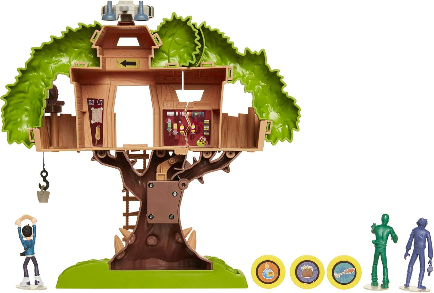 Tree House of Awesomeness Playset, Includes Exclusive Jack Action Figure & 2 Zombies