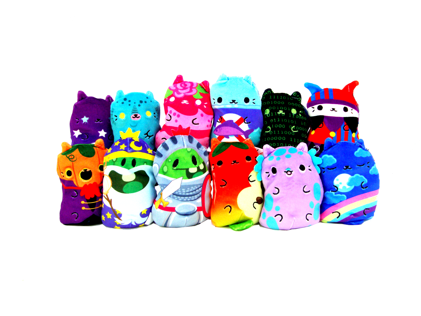Cats Vs Pickles 4In Colorful Bean-Filled Blind Pack Assortment Collectible Plush. Styles Vary.