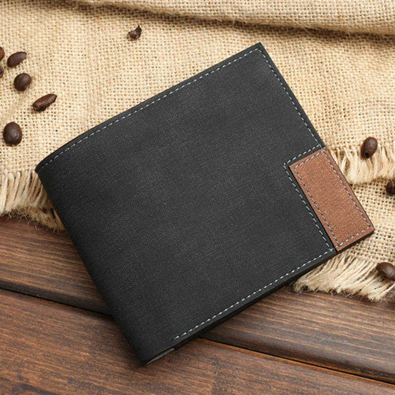Custom Picture PU Leather Wallet Men'S Bifold Custom Inscription Photo Engraved Wallet Thanksgiving Gifts for Him Custom Wallet