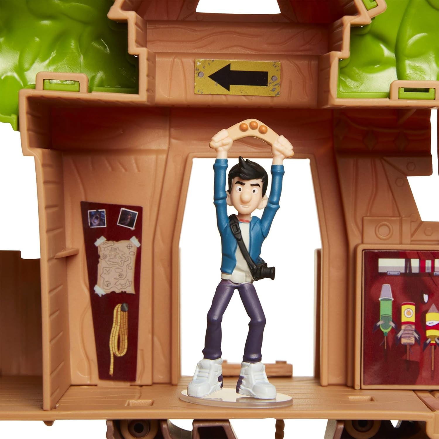 Tree House of Awesomeness Playset, Includes Exclusive Jack Action Figure & 2 Zombies