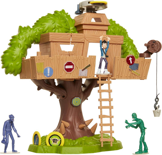 Tree House of Awesomeness Playset, Includes Exclusive Jack Action Figure & 2 Zombies