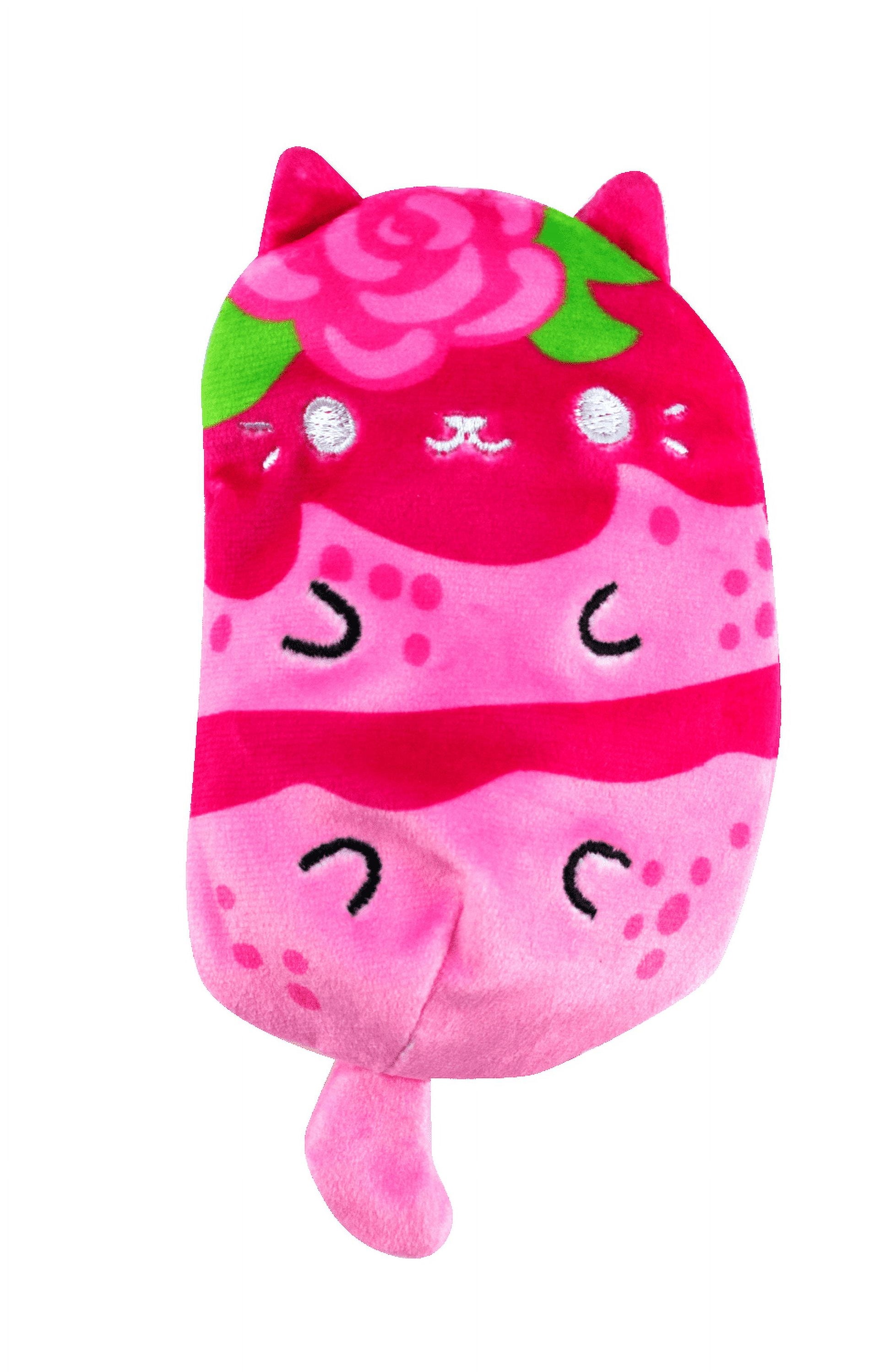 Cats Vs Pickles 4In Colorful Bean-Filled Blind Pack Assortment Collectible Plush. Styles Vary.
